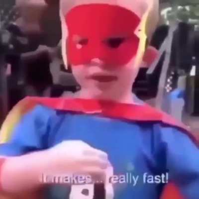 It makes really fast!