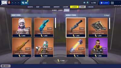 I guess they really wanna make you buy stuff from the item shop huh?