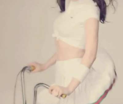 Emma and her bike