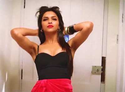 Deepika Padukone flaunts.