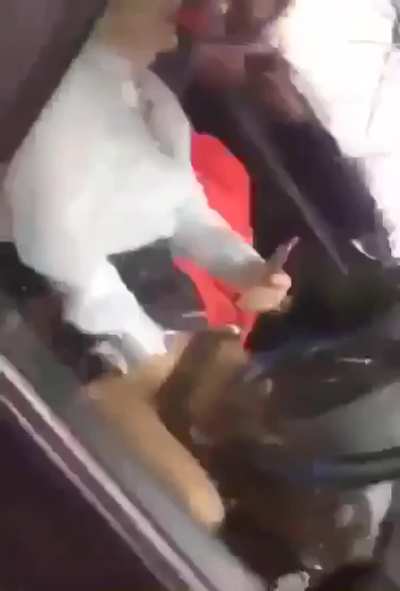 Guy crashed out on old lady 😆🤣
