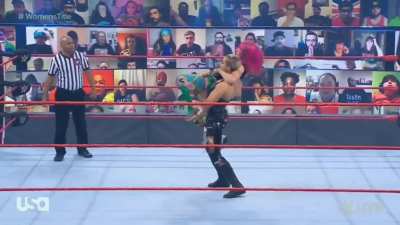 Tonight on RAW, Part 4: Rhea defends her newly won RAW Women's Championship!