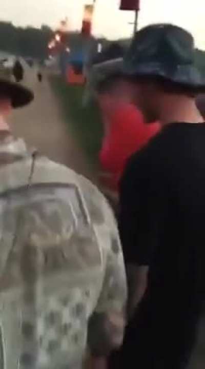 Guy walks on ankle twisted 180&deg; the other way.