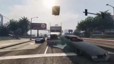 detaching the trailer then catching it as requested :)