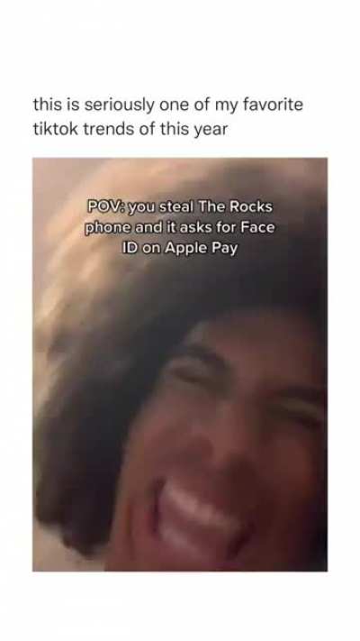 The rock guy got me dead
