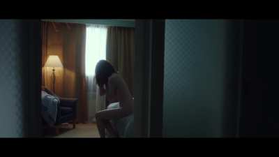 Karen Gillan getting railed from behind (in a film she wrote and directed herself)