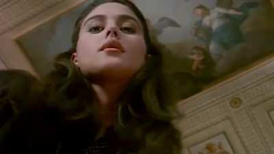 Monica Bellucci face sitting in La Riffa (1991)