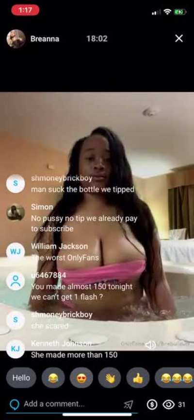 Last of her first live onlyfans I have more I might post it maybe