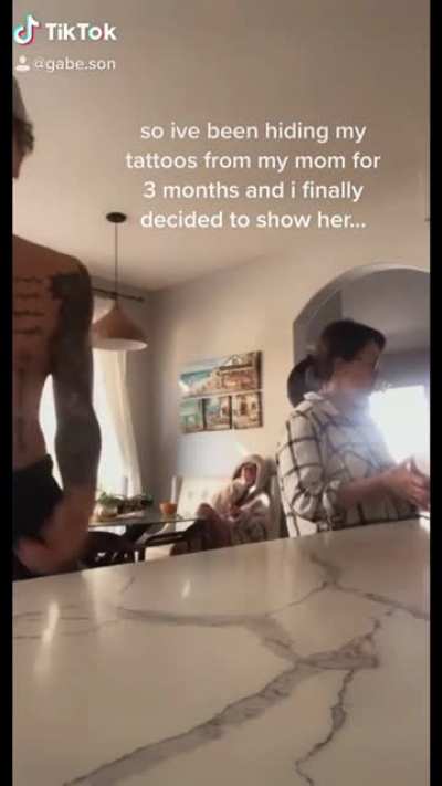 I remember my brother did this to my mom