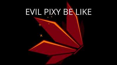 A "more high quality" shitpost of Pixy and Crimson