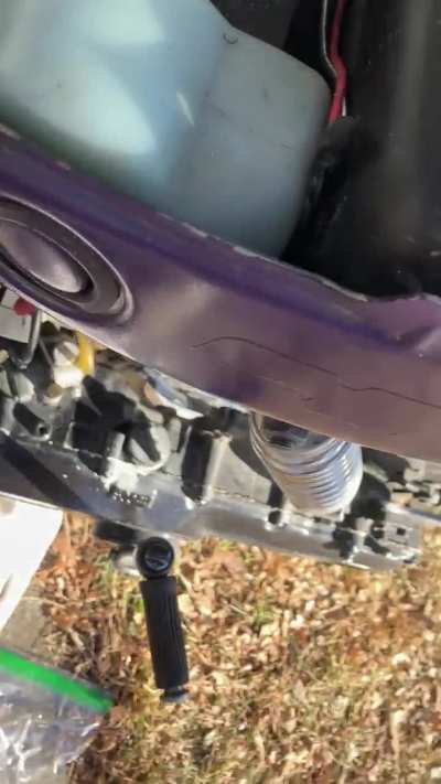 Back wheel wobble (FA-50)