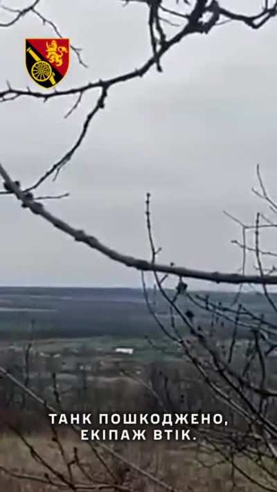 Ukrainian anti-tankers and UAV operators of the 45th Brigade destroy an enemy T-90 "Breakthrough". The Svitove-Kreminna direction.