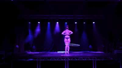 As requested, here is a very short video of my hula hoop strip act. I&rsquo;ve edited together some of the clothing removals. Hope you enjoy!