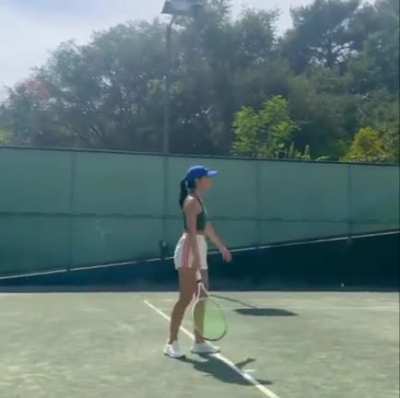 Playing Tennis