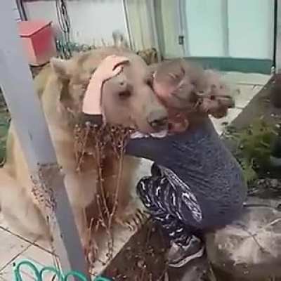 Her little pet