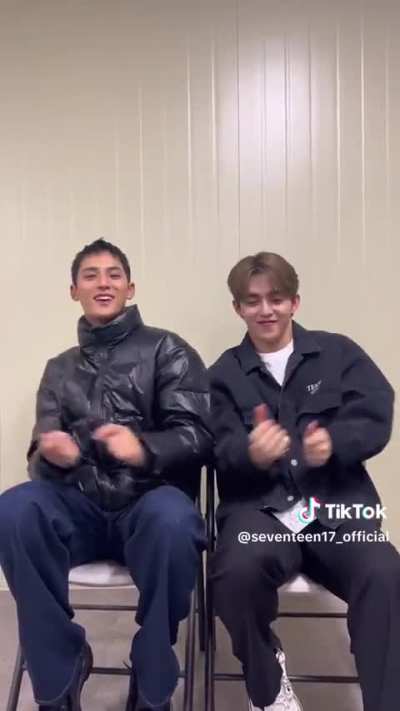 231103 SEVENTEEN TikTok Update - God of Music Dance Challenge (S.Coups &amp; Mingyu)