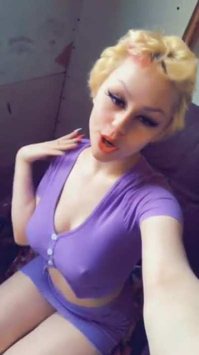 Tight dress and nice tits