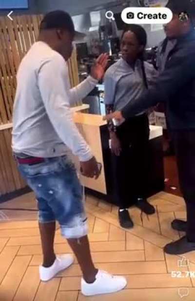 Man slaps McDonalds employee over McNuggets &amp;amp; disrespect