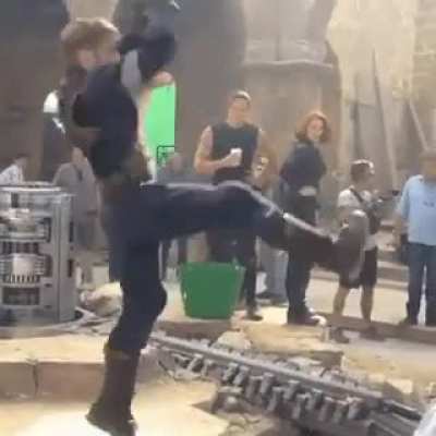 Andy Lister, Captain America&rsquo;s stunt double