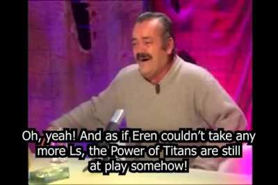 Footage of Isayama and his editor discussing Volume 34's extra pages.