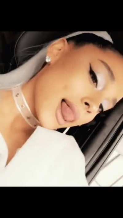 Ariana Grande - The tiny Cumeater