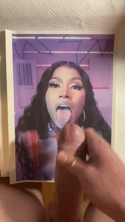 Nicki Minaj Cum Tribute