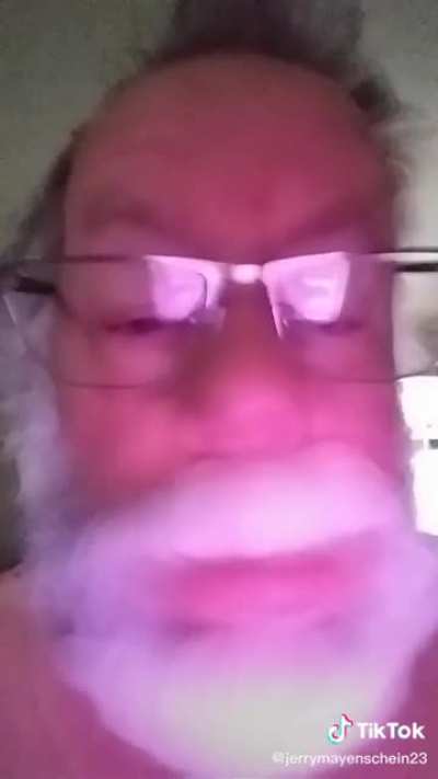 Grandpa discovered TikTok