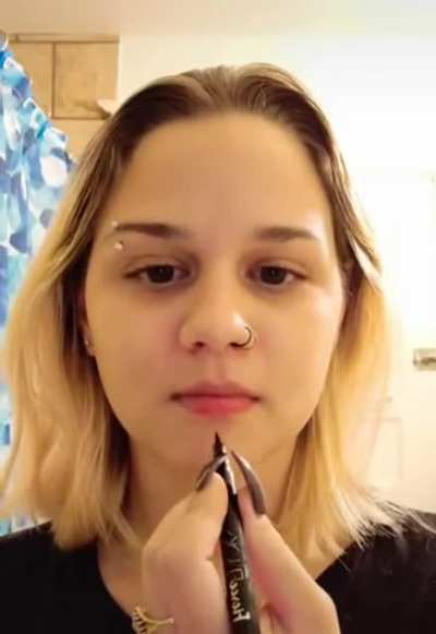 First time with eyeliner
