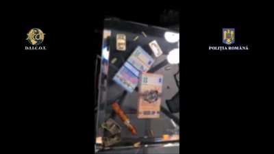 Romanian police (DIICOT) released inside footage of Tate's arrest