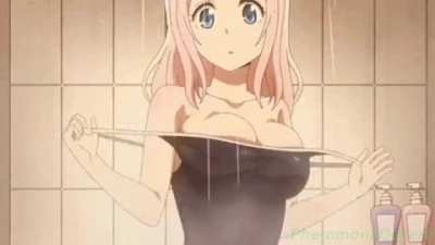 Breasts jiggle physics