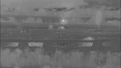 RU POV: The operator of the "Kornet" anti-tank missile from the 14th Guards Special Forces Brigade launches a missile directly into the side of a bus that arrived at the UAF position for personnel rotation