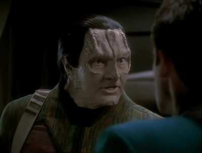 Garak's brilliant sense of humour. Perfect example...