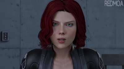 Black widow (Redmoa) [Marvel]