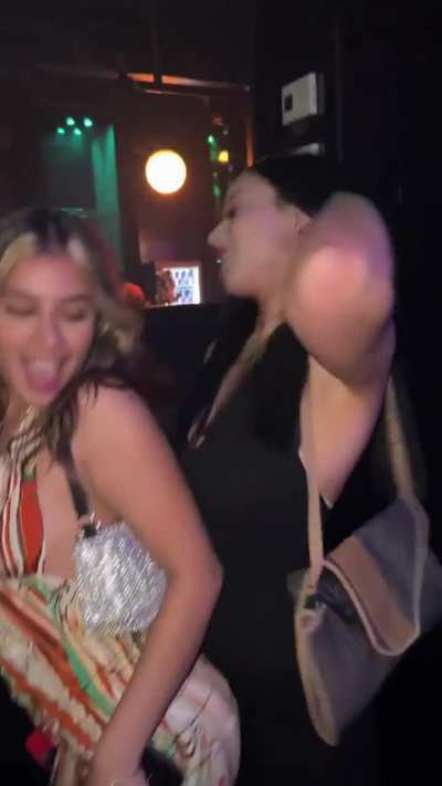 Can&rsquo;t contain herself 