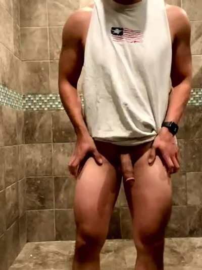 (M) post workout