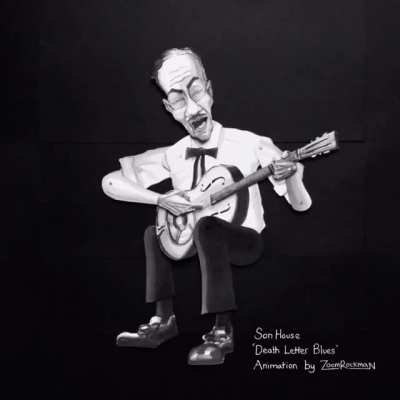 Here&rsquo;s my completed Son House, &lsquo;Death Letter Blues&rsquo; Animation!
