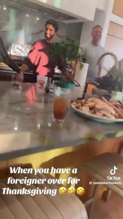 He was so confused