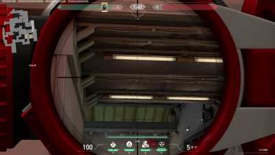 Deep Viper oneway in Split Garage for defender site