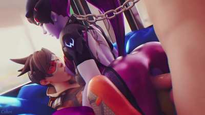 Tracer & Widowmaker (Cake of cakes) [Overwatch]