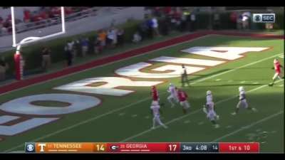 Flashback to one of the best games in SEC history as Tennessee &amp;amp; Georgia exchanged Hail Mary passes in Athens back in 2016. Georgia took the lead with 10 seconds remaining but Josh Dobbs connected with Jauan Jennings as time expired.