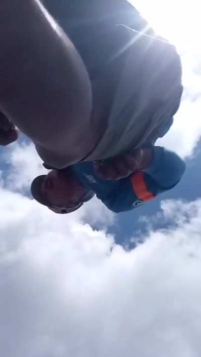 Stepping over a current