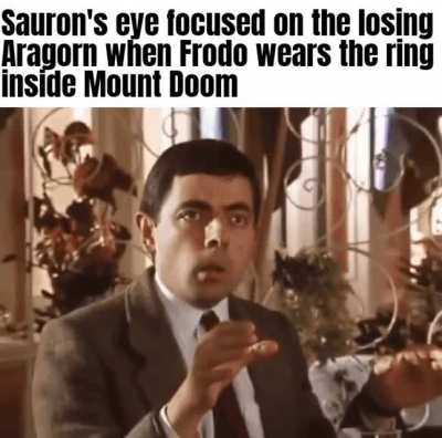 Sneaky hobbit