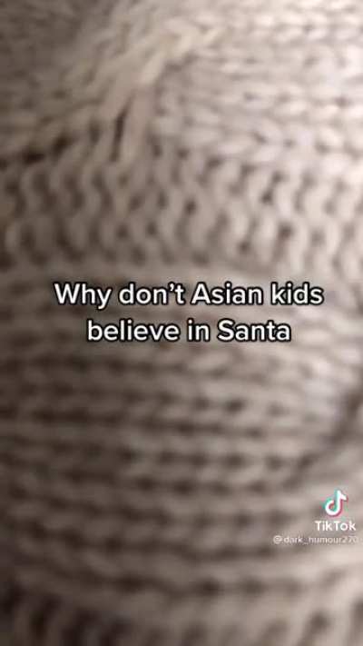 Why don&rsquo;t Asian kids believe in Santa?