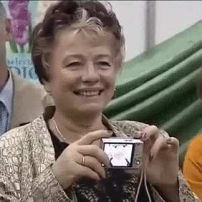 To take a picture