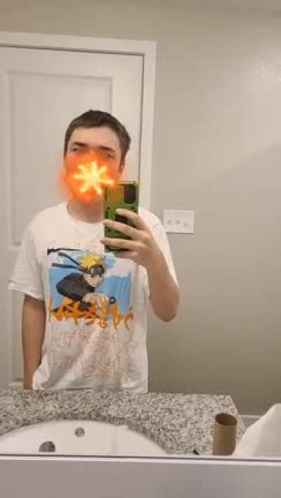 Saw a kid with his diferent 