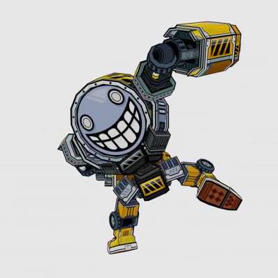 Worked on the first enemy for my game. It&rsquo;s face flips when a player shoots it