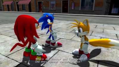 "I hate how Sonic in the 2010s was such an asshole!!! Why can't we go back to the 2000s when Sonic was a Nice, Goody Two-Shoes Shonen Hero?" The "Nice, Goody Two-Shoes Shonen Hero":