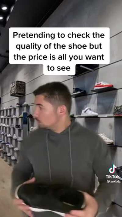 Trying so hard to make it look like i don&rsquo;t care about the price