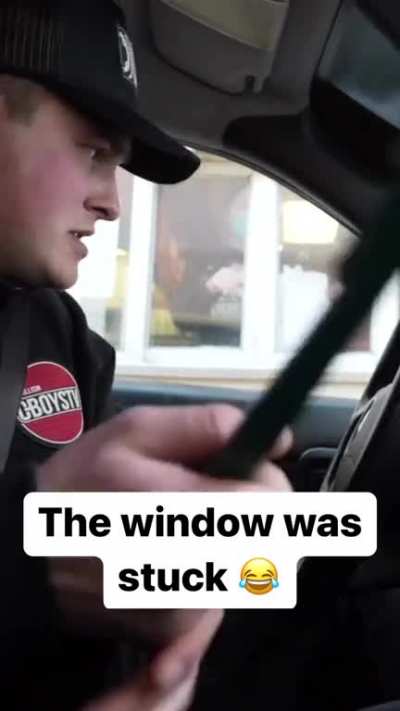 Window got stuck