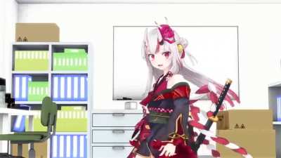 Nakiri Ayame Anime Opening